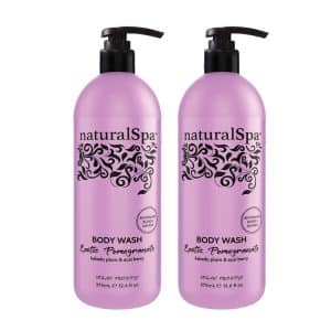 NAT SPA BODY WASH DUO EXOTIC POMEG.