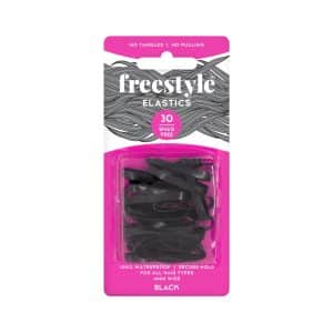 FREESTYLE SNAG FREE 4MM BLACK 30PC
