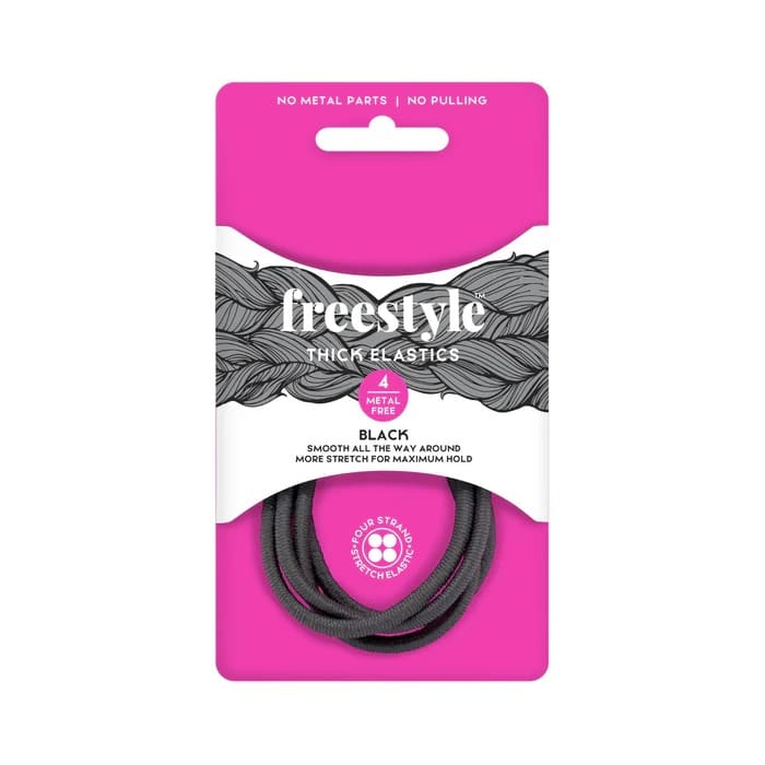 FREESTYLE METAL FREE ELASTIC 4PC BLACK