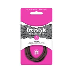 FREESTYLE METAL FREE ELASTIC 4PC BRWN