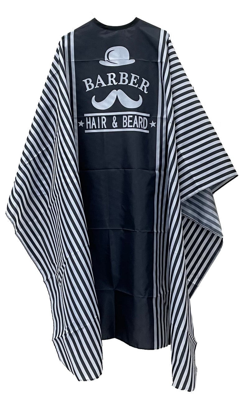 BARBER CAPE HAIR & BEARD