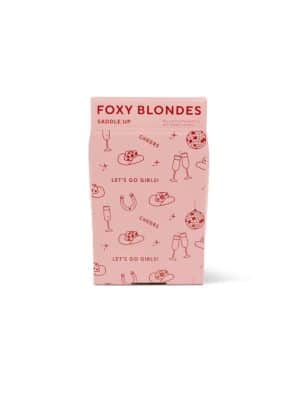 FOXY BLONDES FLAT PACK SADDLE UP