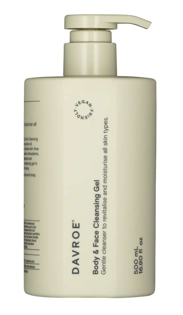 DAVROE BODY-FACE CLEANSING GEL 500ML
