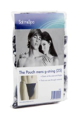 S/SPA MENS G-STRING NAVY PK25