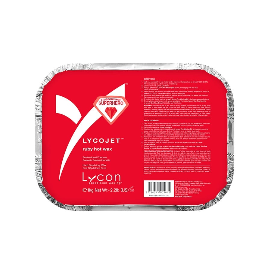 LYCOJET RUBY HOT WAX 1KG